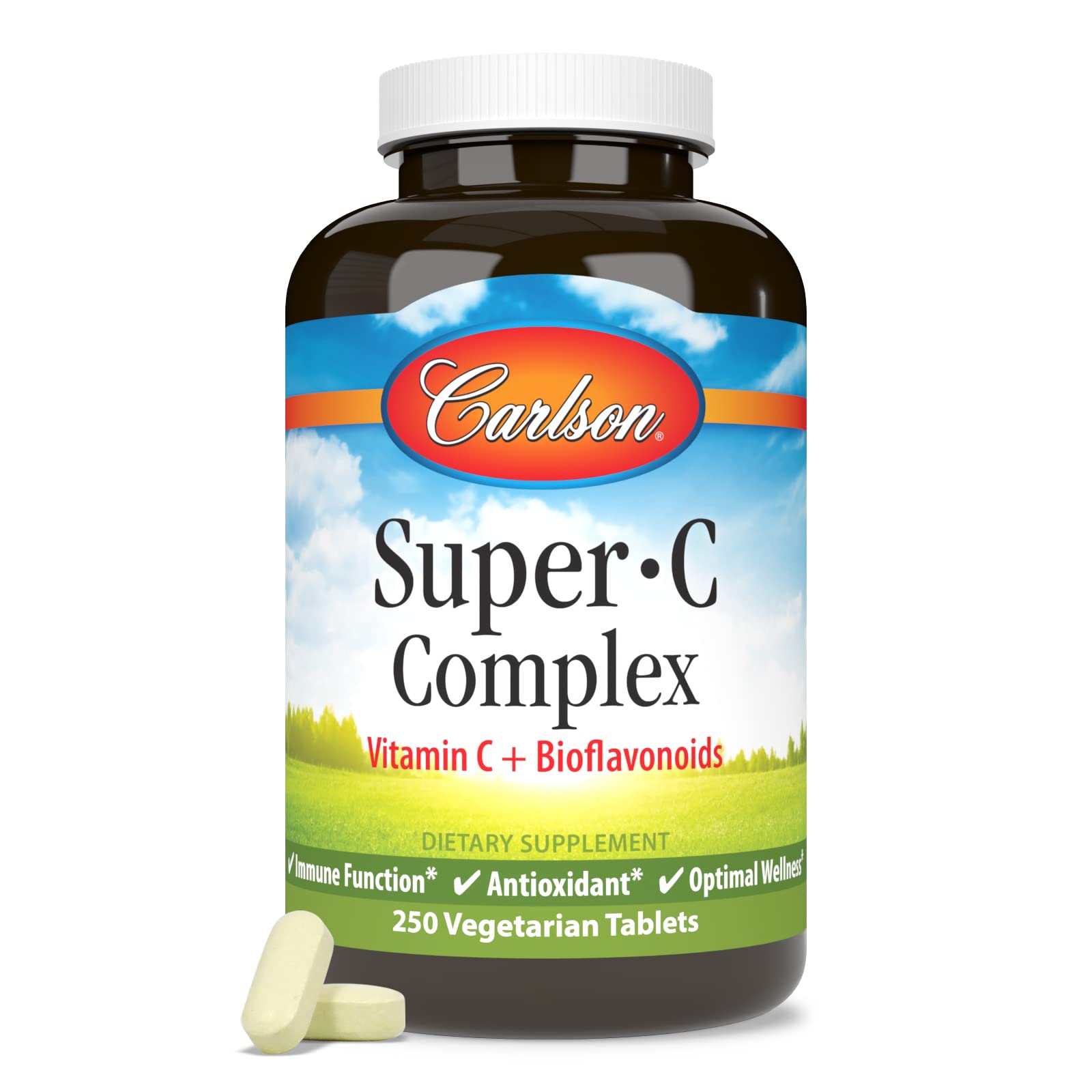 Amazon.com: Carlson - Super-C Complex, Vitamin C + Bioflavonoids